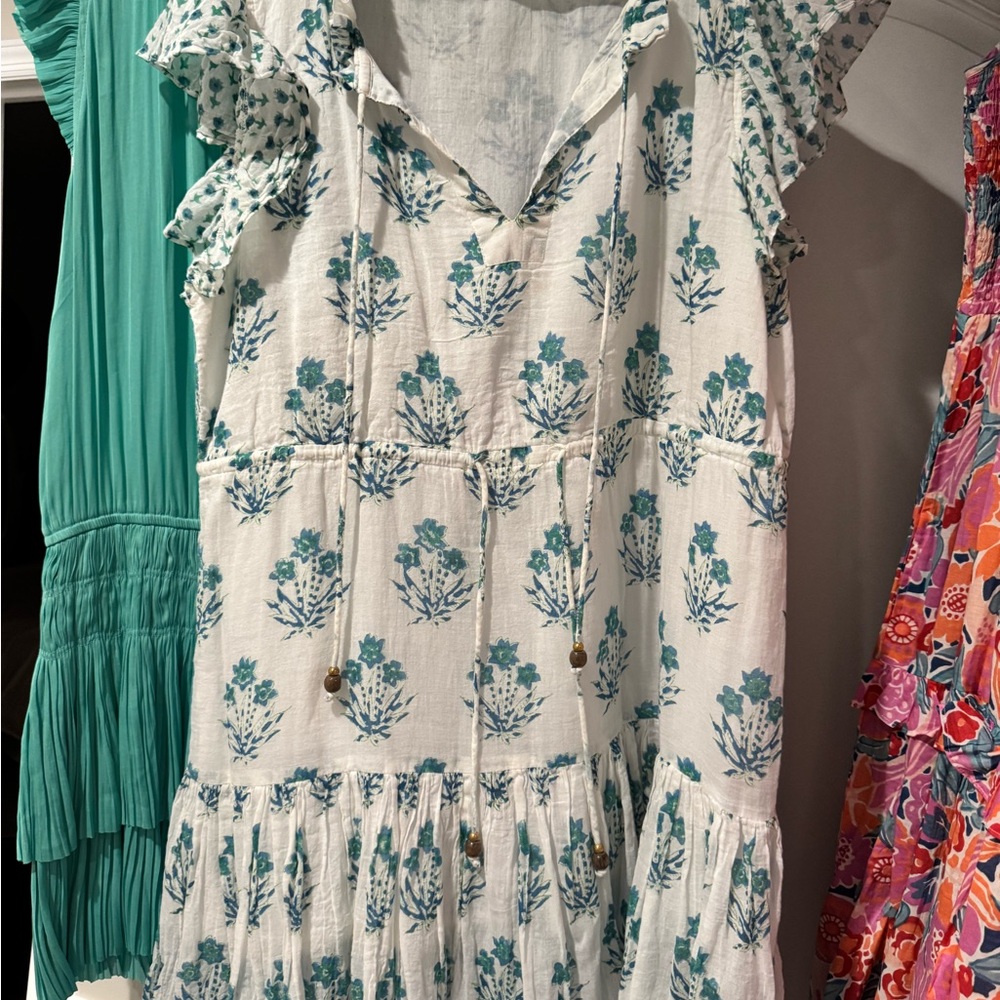 Oliphant flirty Floral Print minidress